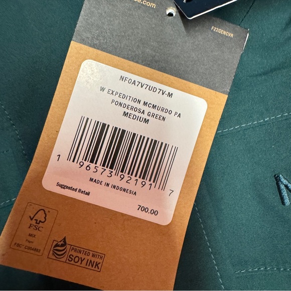 the north face women's expedition mcmurdo parka Ponderosa green - Picture 6 of 10